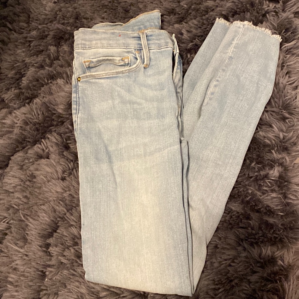 FRAME Denim Le Skinny de Jeanne Crop